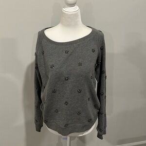 Bejeweled sweater